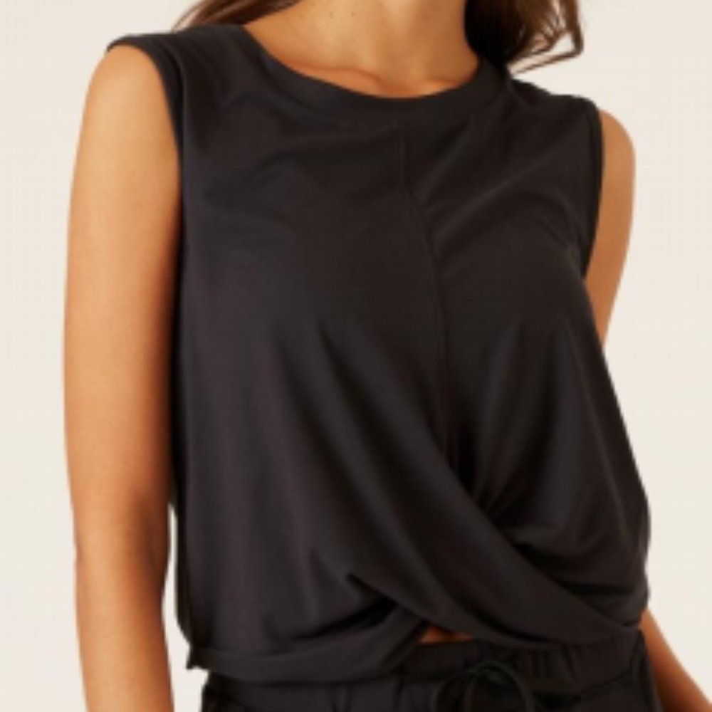 DK Black Twist Front Tank